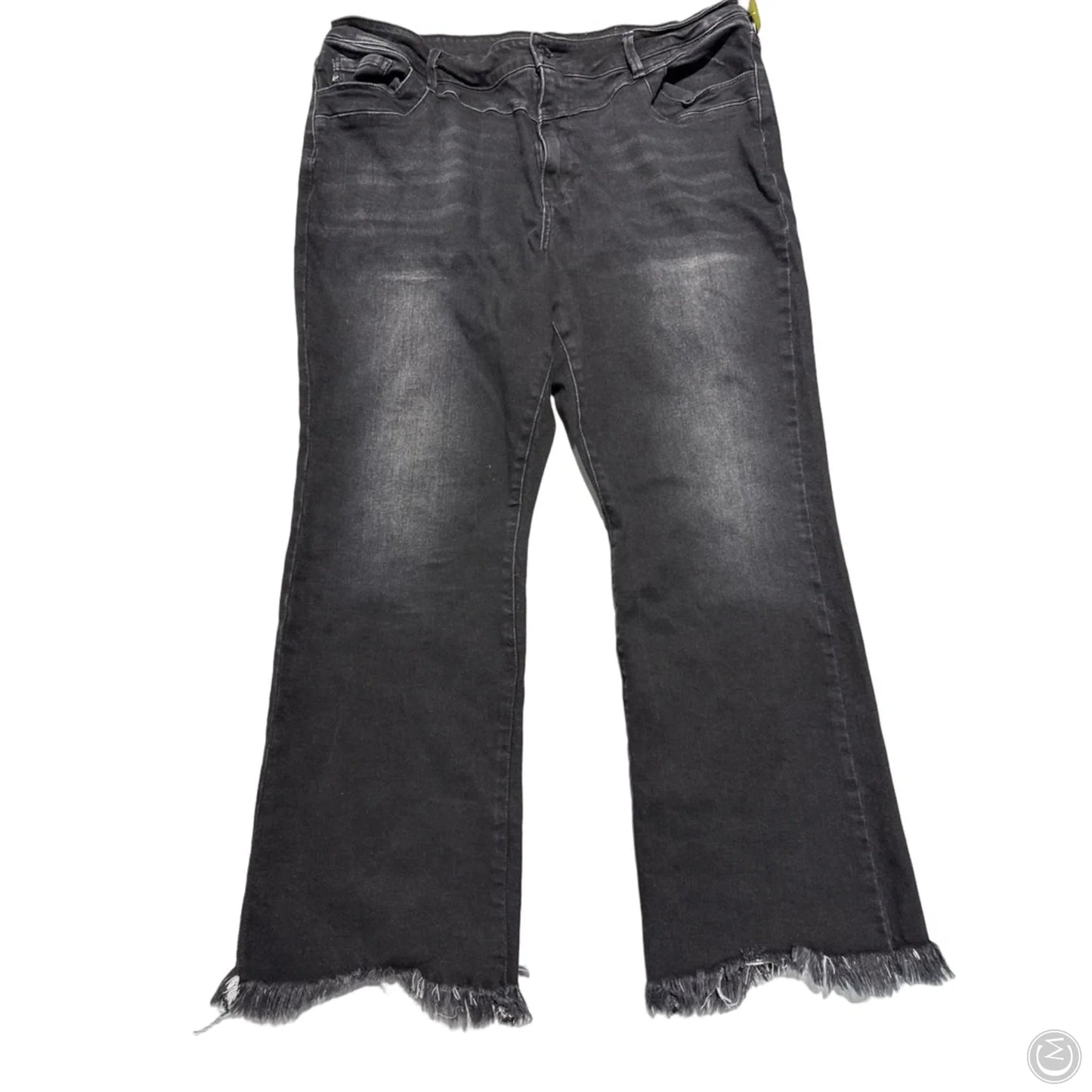 Jeans Straight By Kancan In Black, Size: 22