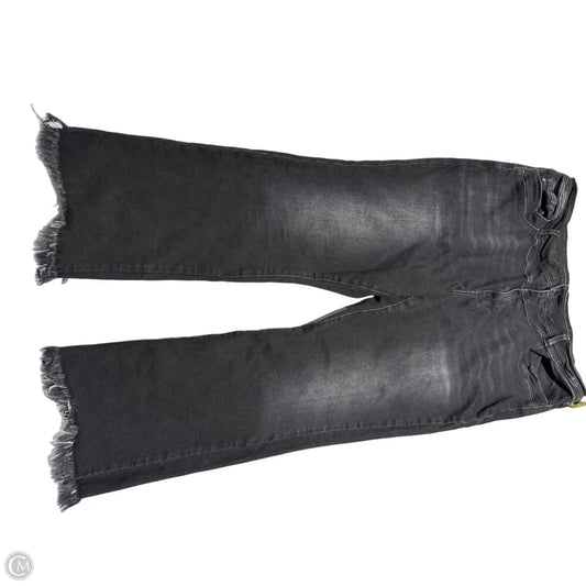 Jeans Straight By Kancan In Black, Size: 22