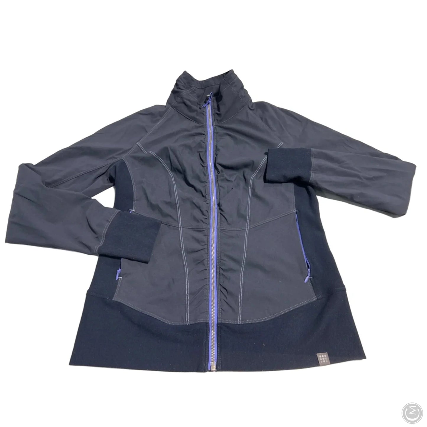 Athletic Jacket By Title Nine In Navy, Size: M