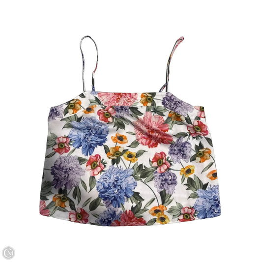 Tank Top By Express In Floral Print, Size: S