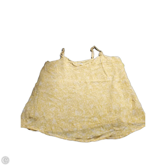 Tank Top By White Birch In Yellow, Size: L