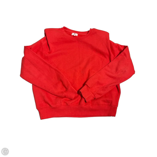 Sweatshirt Crewneck By Sundry In Red, Size: Xs