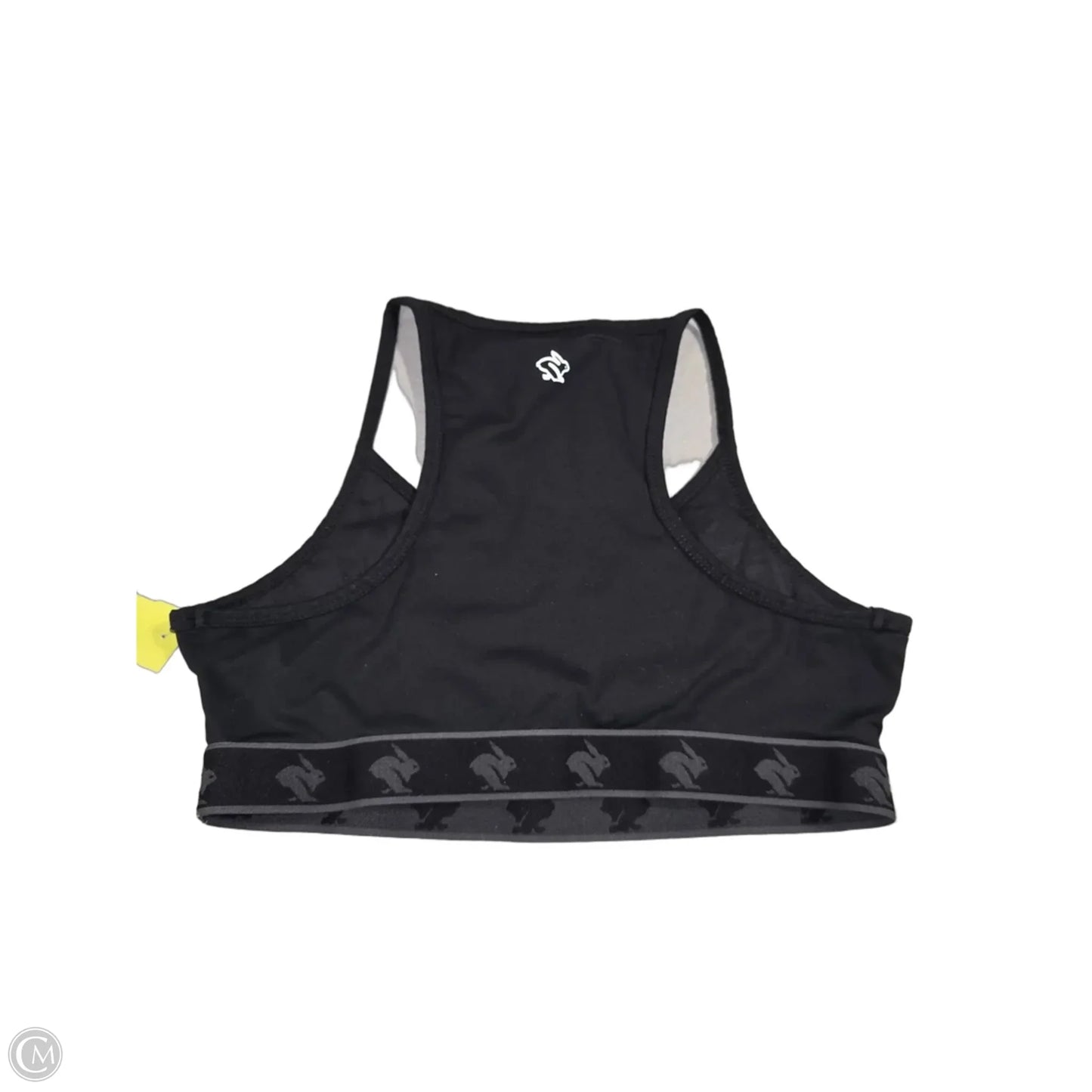 Athletic Bra By Rabbit In Black, Size: M