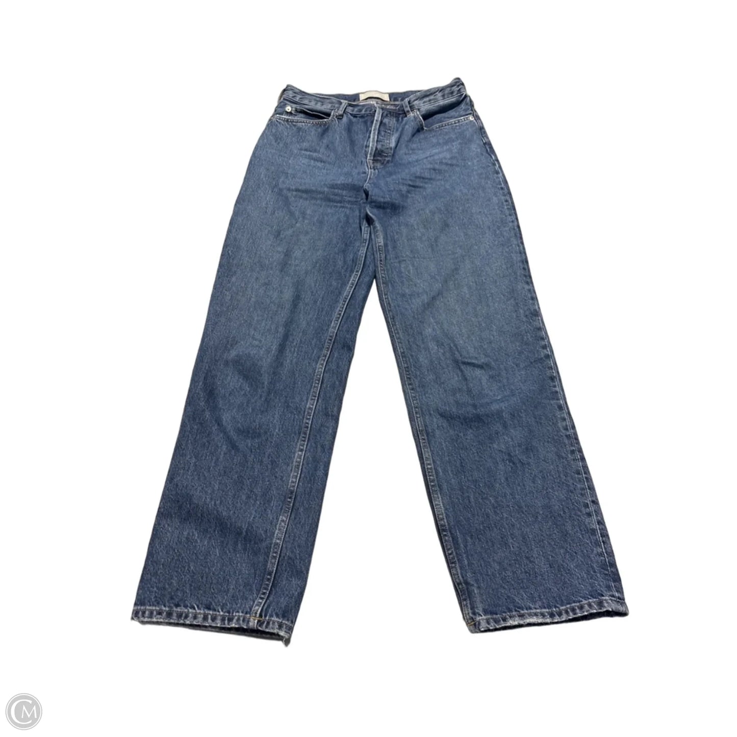 Jeans Straight By Everlane In Blue Denim, Size: 6