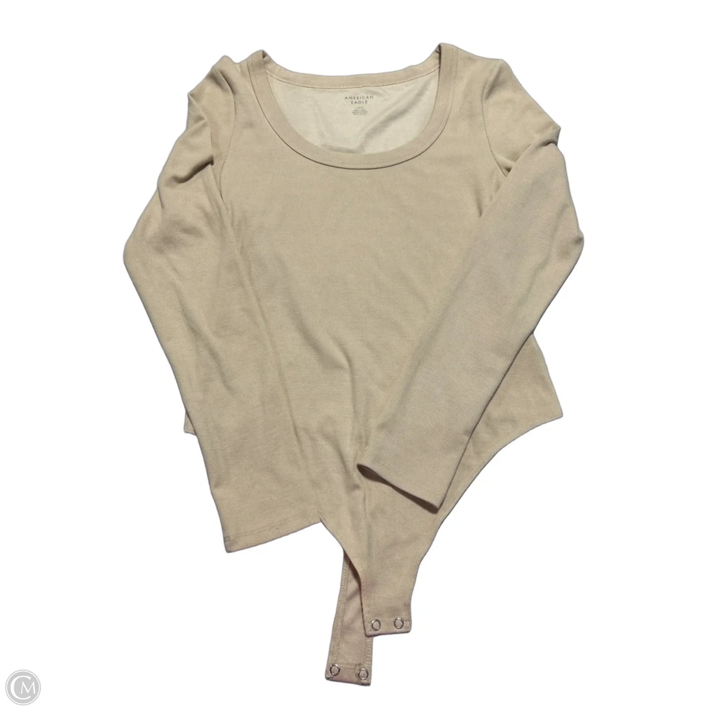 Bodysuit By American Eagle In Tan, Size: L