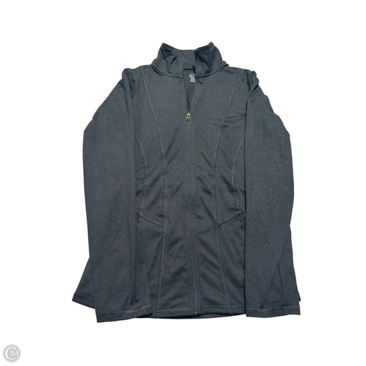 Athletic Jacket By Champion In Black, Size: Xs