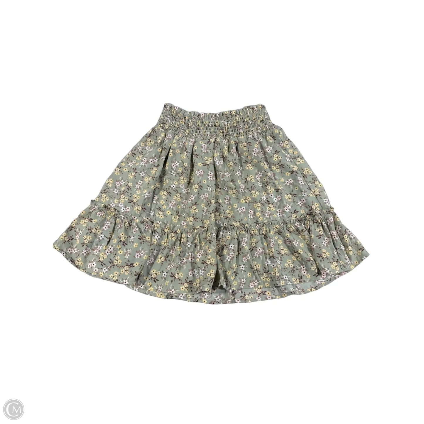 Skirt Mini & Short By Lola In Green, Size: S