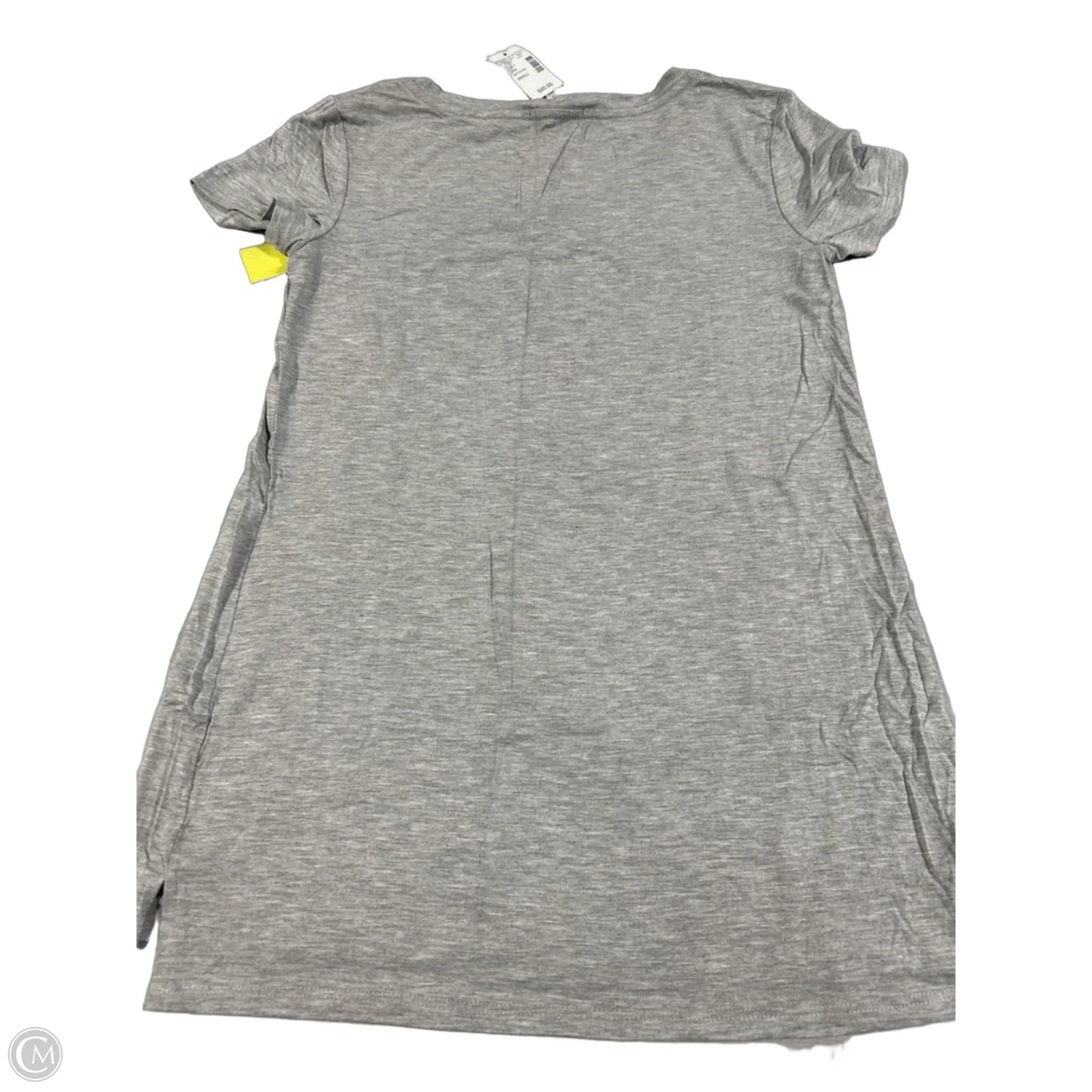 Top Short Sleeve By Maurices In Grey, Size: S