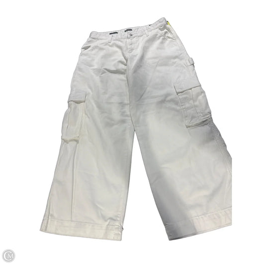 Jeans Wide Leg By Wild Fable In White, Size: 12