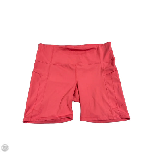 Athletic Shorts By Athleta In Coral, Size: 1x