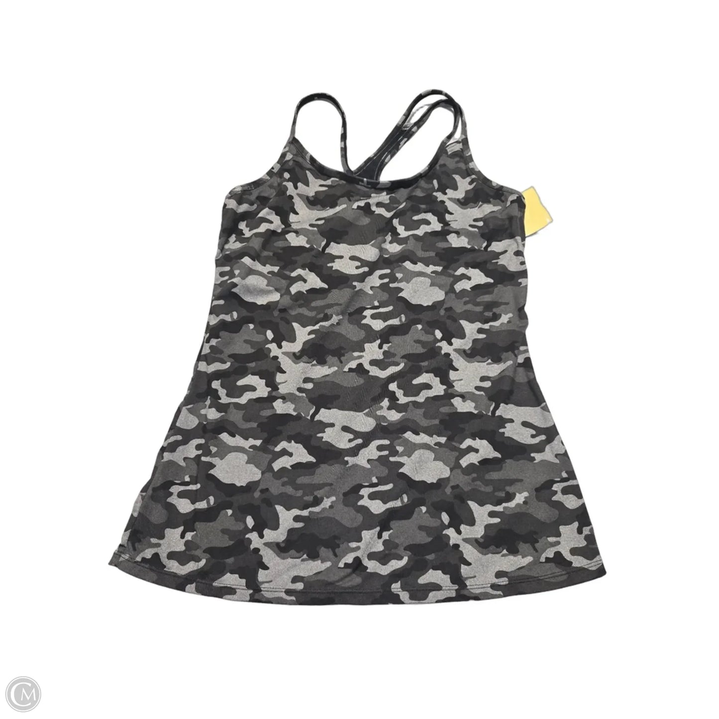 Athletic Tank Top By Fabletics In Camouflage Print, Size: S