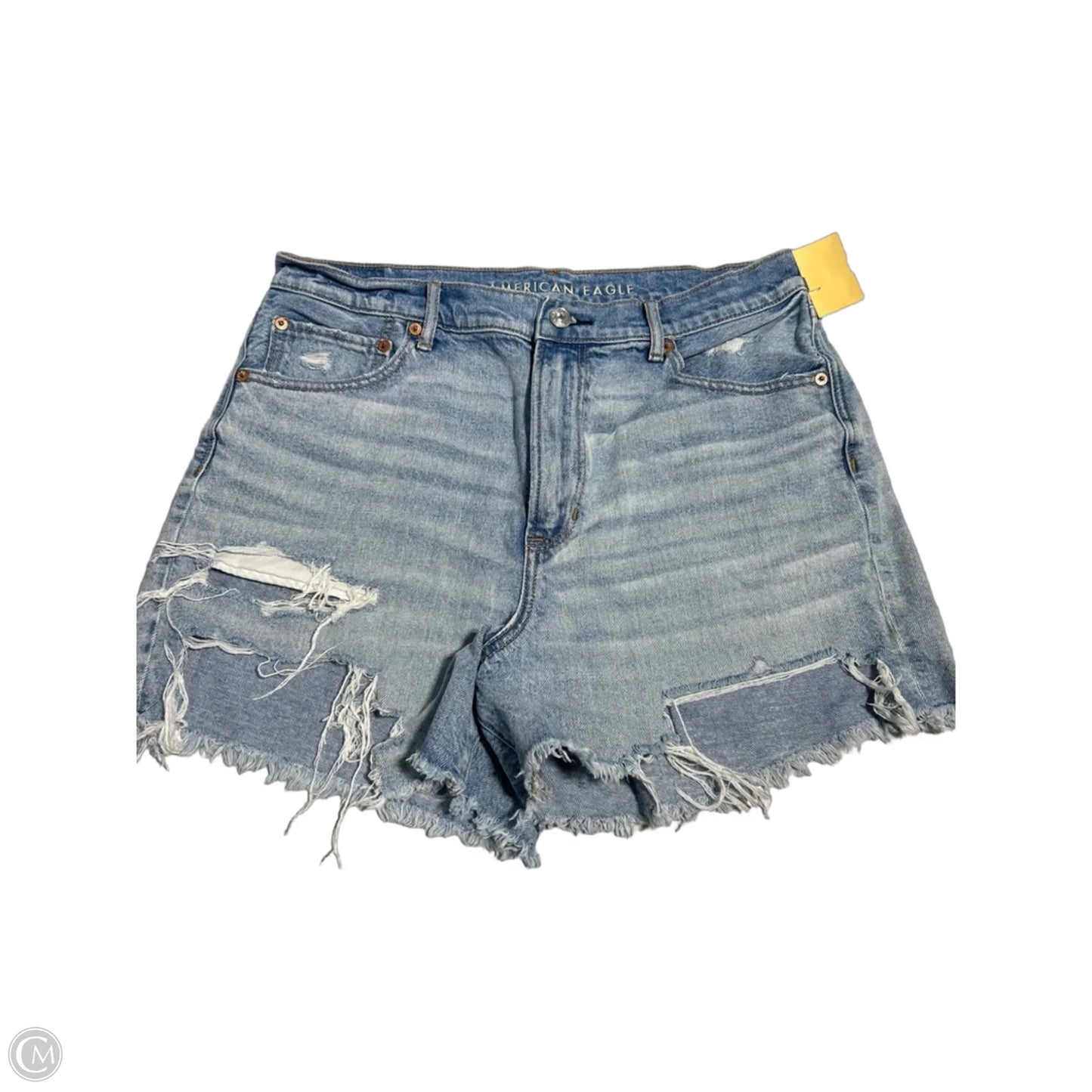 Shorts By American Eagle In Blue Denim, Size: 12