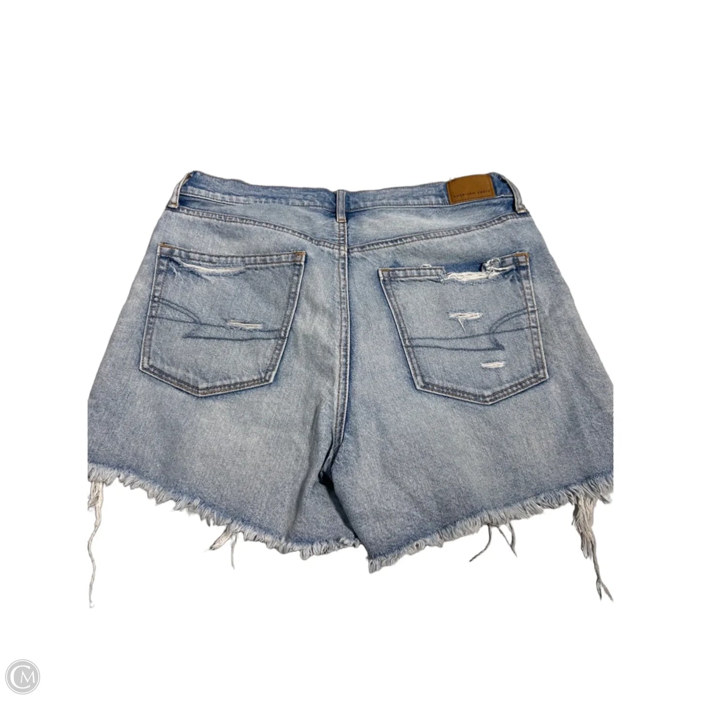 Shorts By American Eagle In Blue Denim, Size: 12