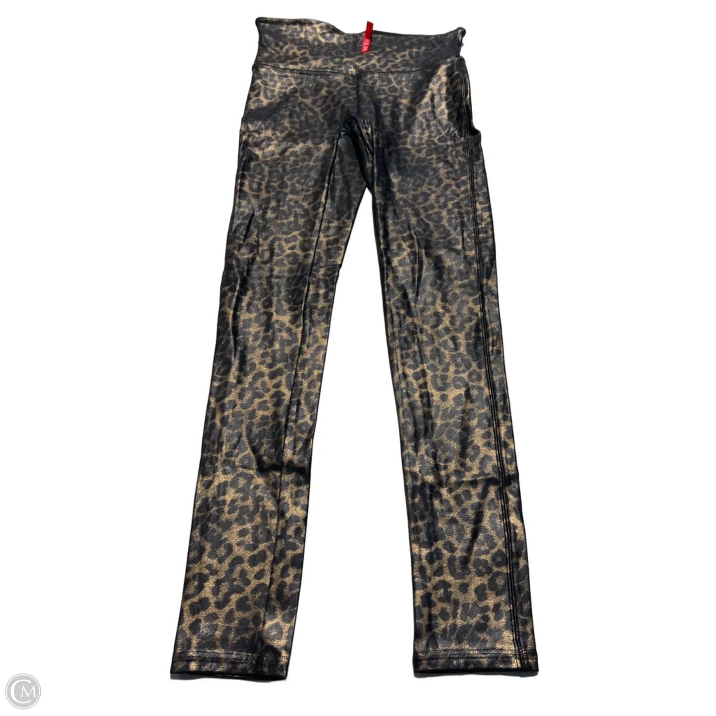 Athletic Leggings By Spanx In Animal Print, Size: M