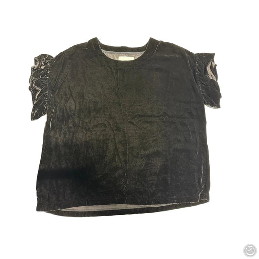 Top Short Sleeve By Current/elliott In Black, Size: M