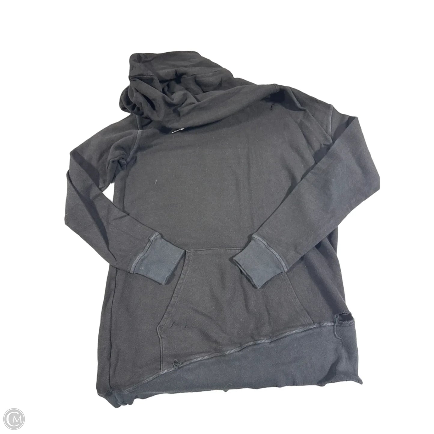 Sweatshirt Hoodie By Cmb In Black, Size: S