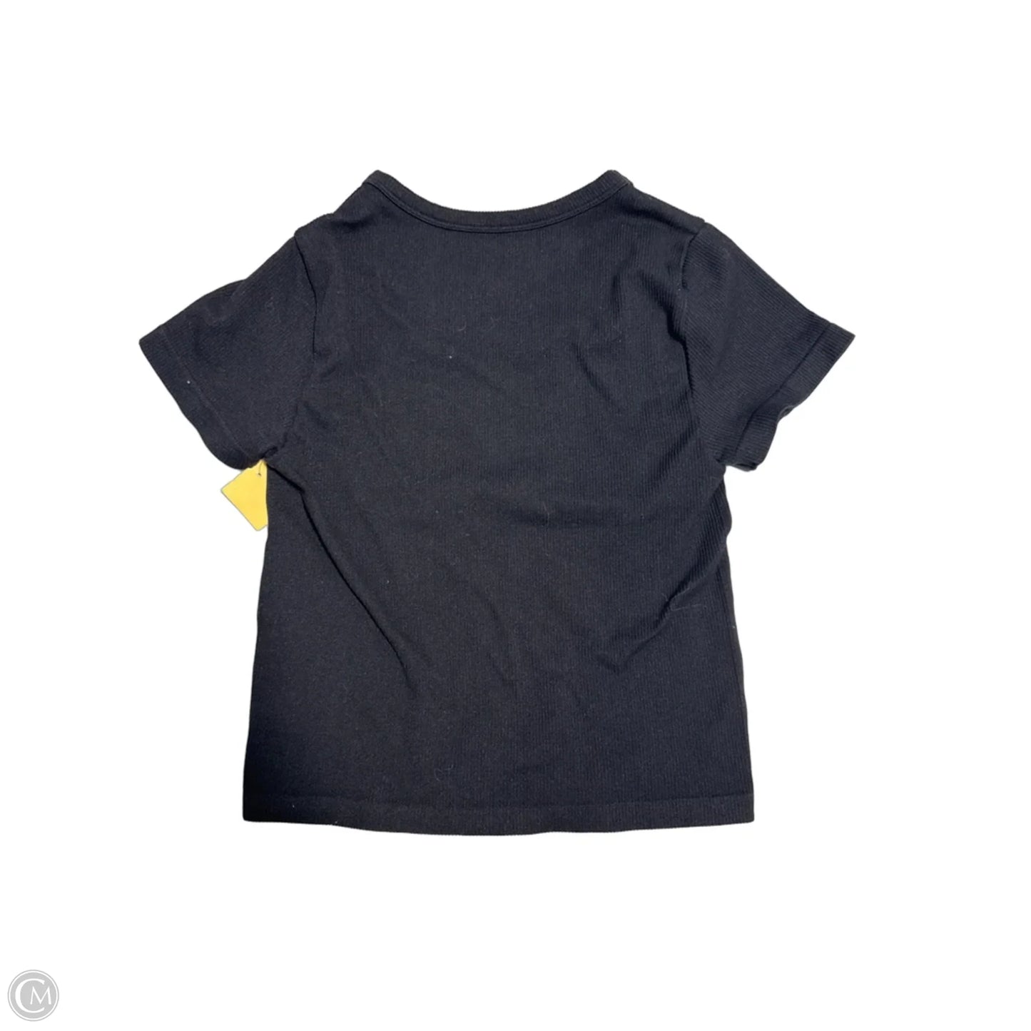 Top Short Sleeve By Better Together In Black, Size: S