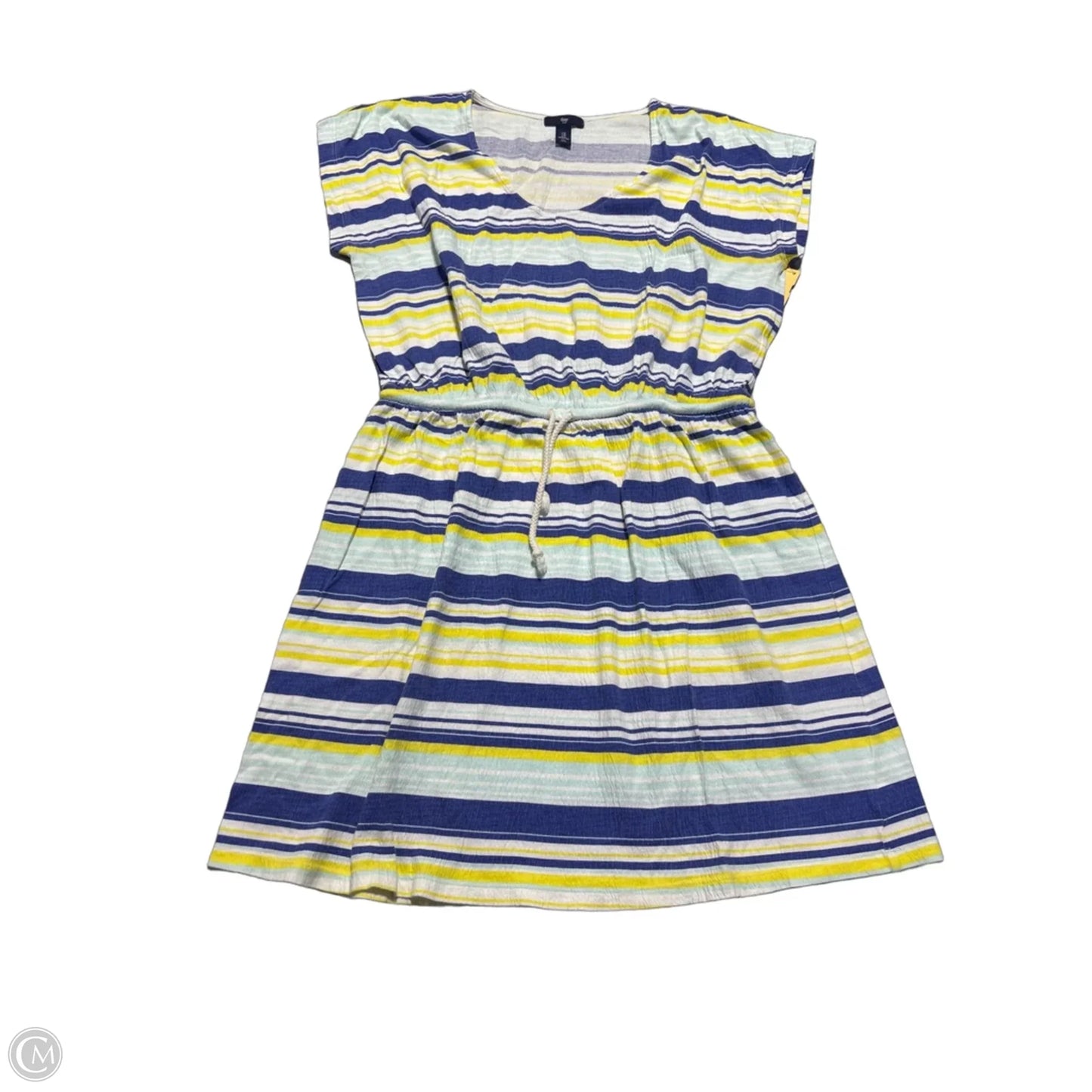 Dress Casual Short By Gap In Striped Pattern, Size: M