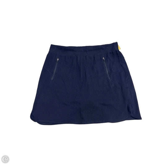 Skirt Mini & Short By Talbots In Navy, Size: L