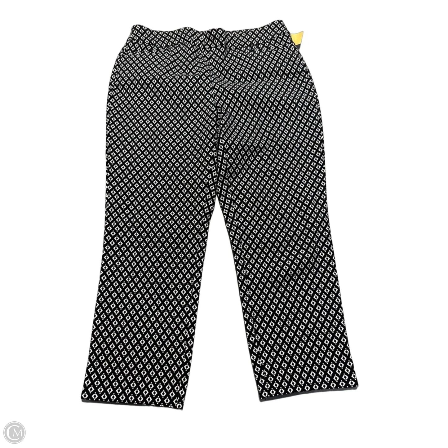 Pants Other By Chicos In Black & White, Size: 10