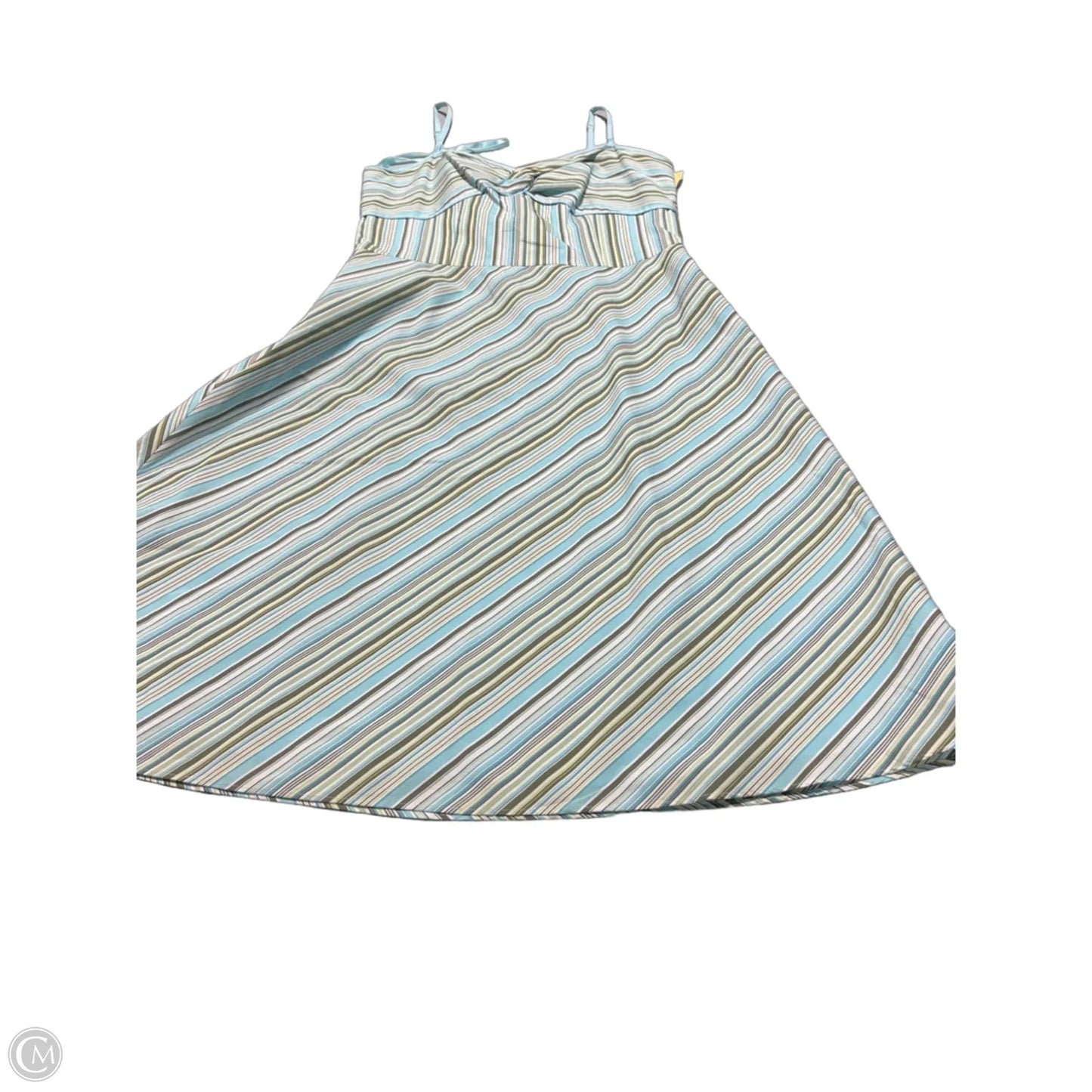 Dress Casual Short By Loft In Striped Pattern, Size: M