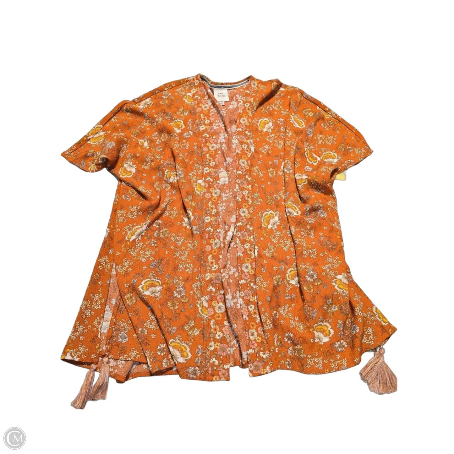 Shawl By Knox Rose In Orange, Size: M