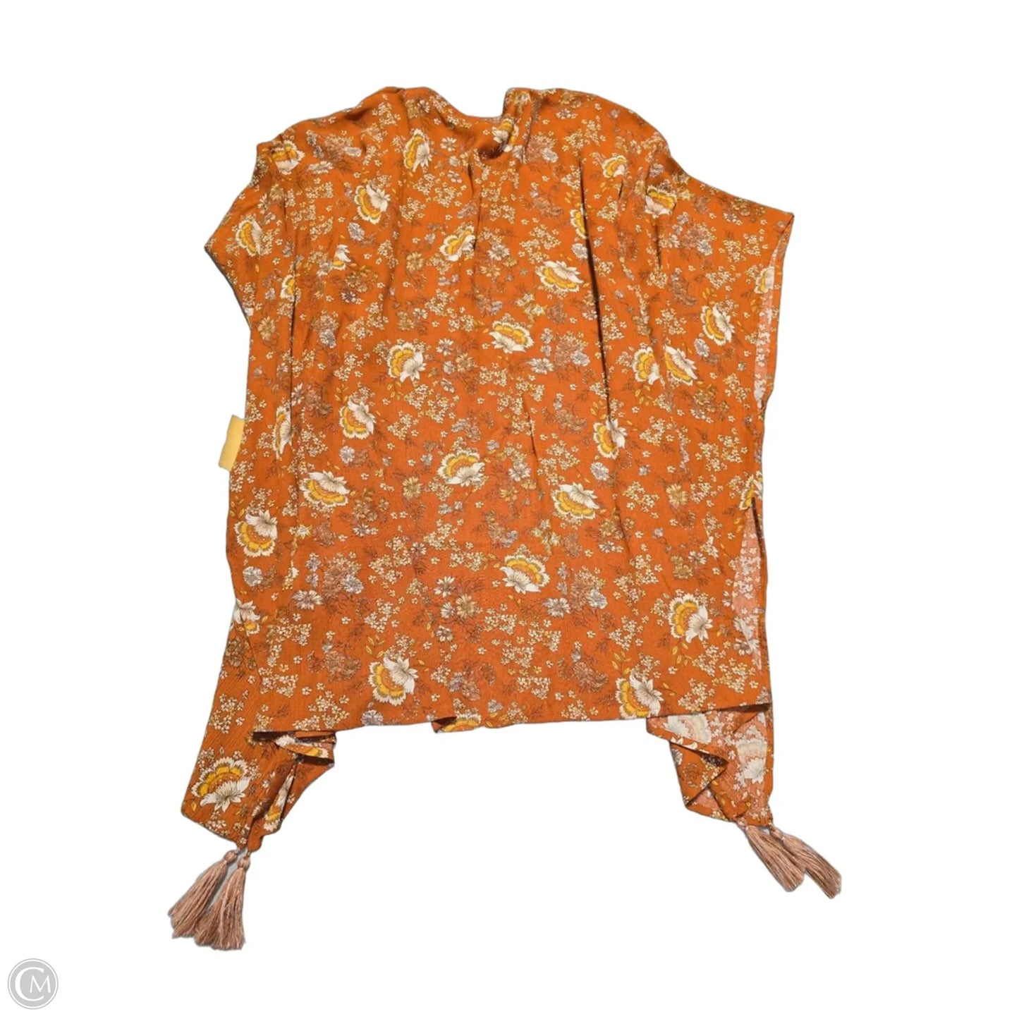 Shawl By Knox Rose In Orange, Size: M