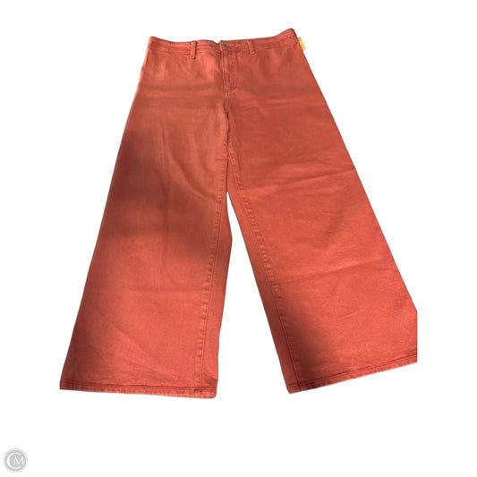 Jeans Wide Leg By Universal Thread In Orange, Size: 14