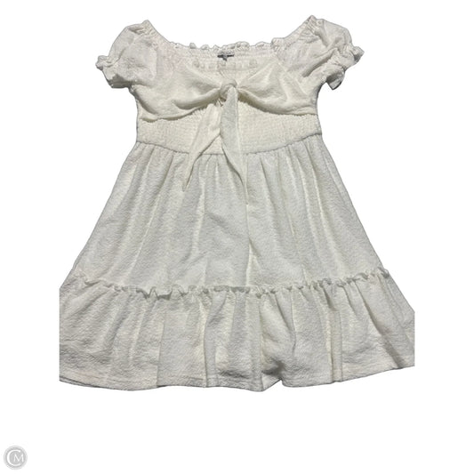 Dress Casual Short By White Birch In White, Size: 2x