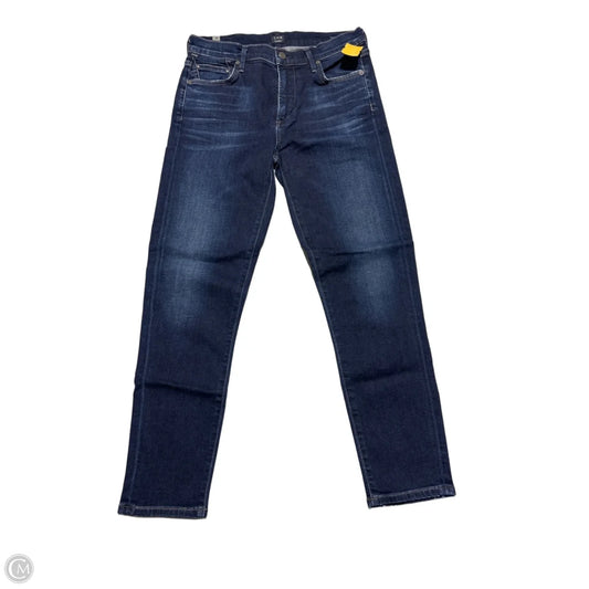 Jeans Straight By Citizens Of Humanity In Blue Denim, Size: 6