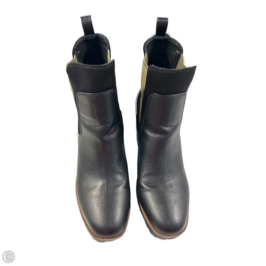 Boots Ankle Heels By Chinese Laundry In Black, Size: 8.5