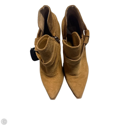 Boots Ankle Flats By Dolce Vita In Tan, Size: 8.5