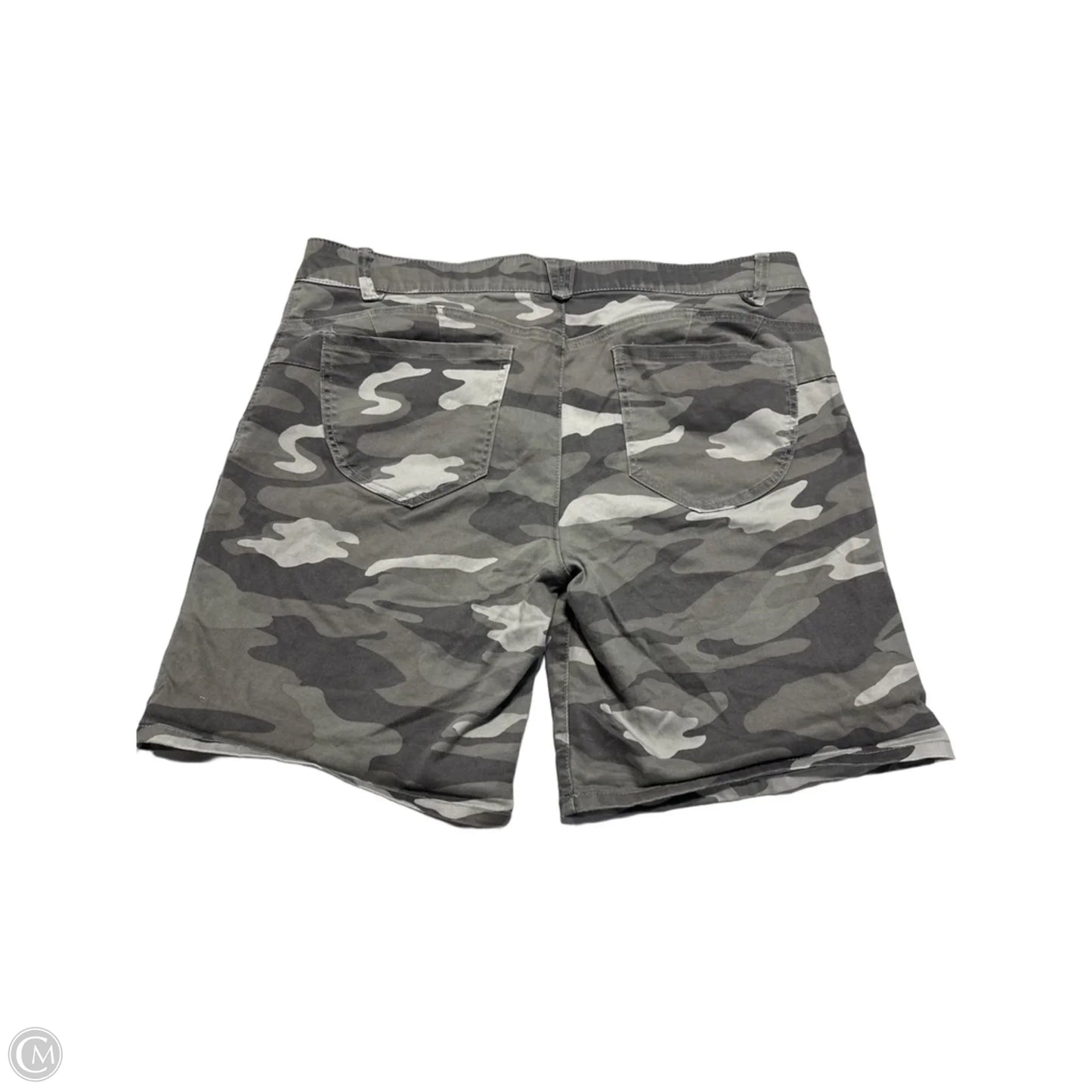 Shorts By Democracy In Camouflage Print, Size: 14