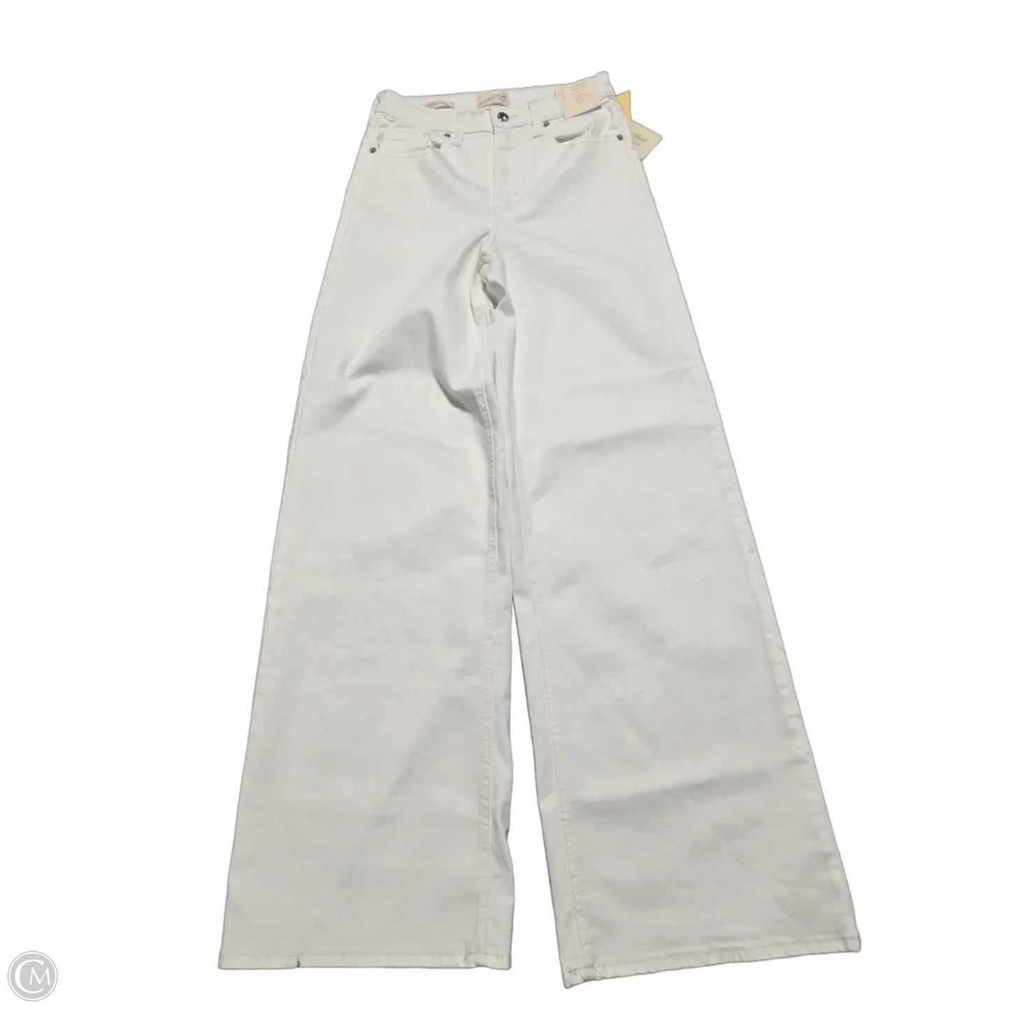 Jeans Wide Leg By Universal Thread In White, Size: 8l