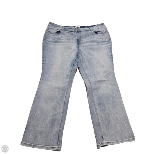 Jeans Boot Cut By Maurices In Blue Denim, Size: 24