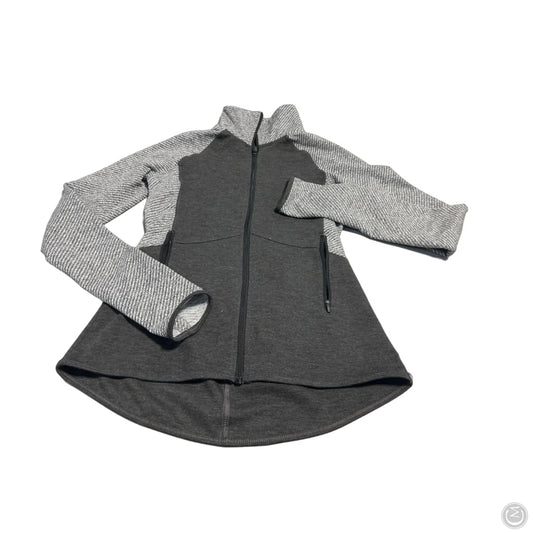 Athletic Jacket By Champion In Grey, Size: S