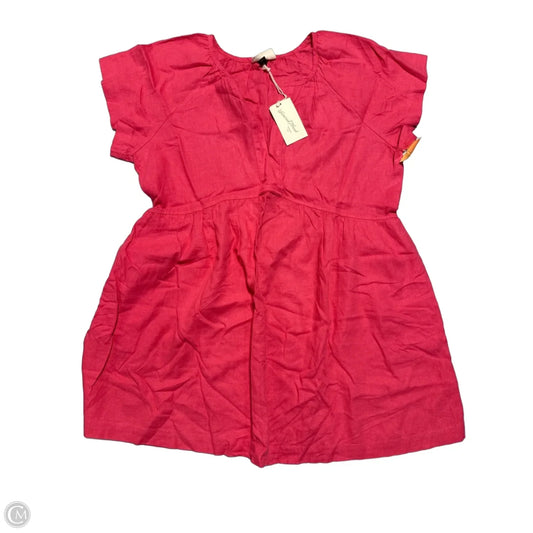 Dress Casual Short By Universal Thread In Pink, Size: L