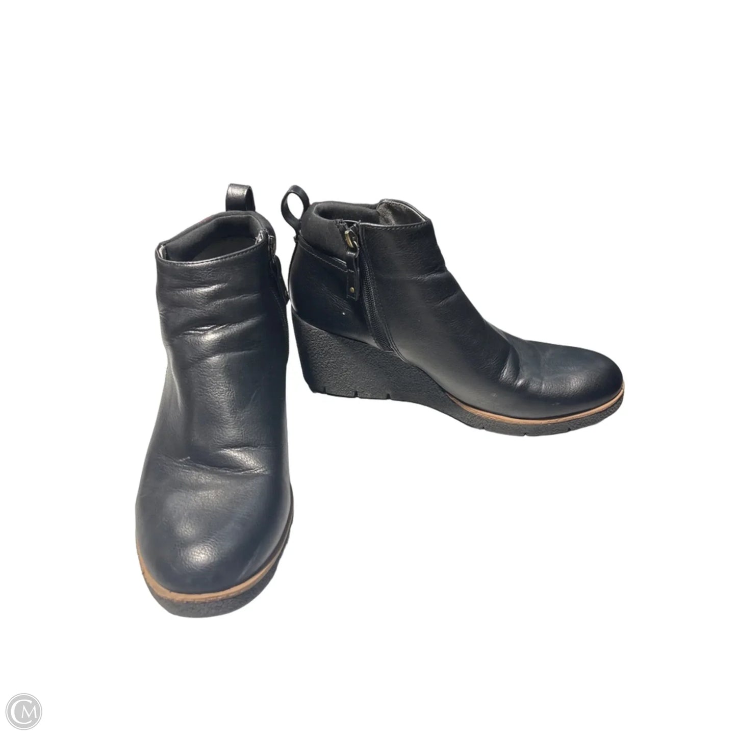 Boots Ankle Heels By Dr Scholls In Black, Size: 10
