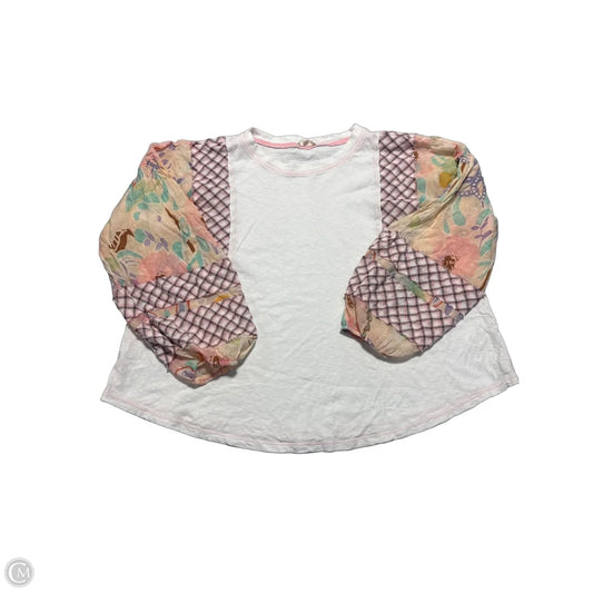 Top 3/4 Sleeve By Easel In Multi-colored, Size: M