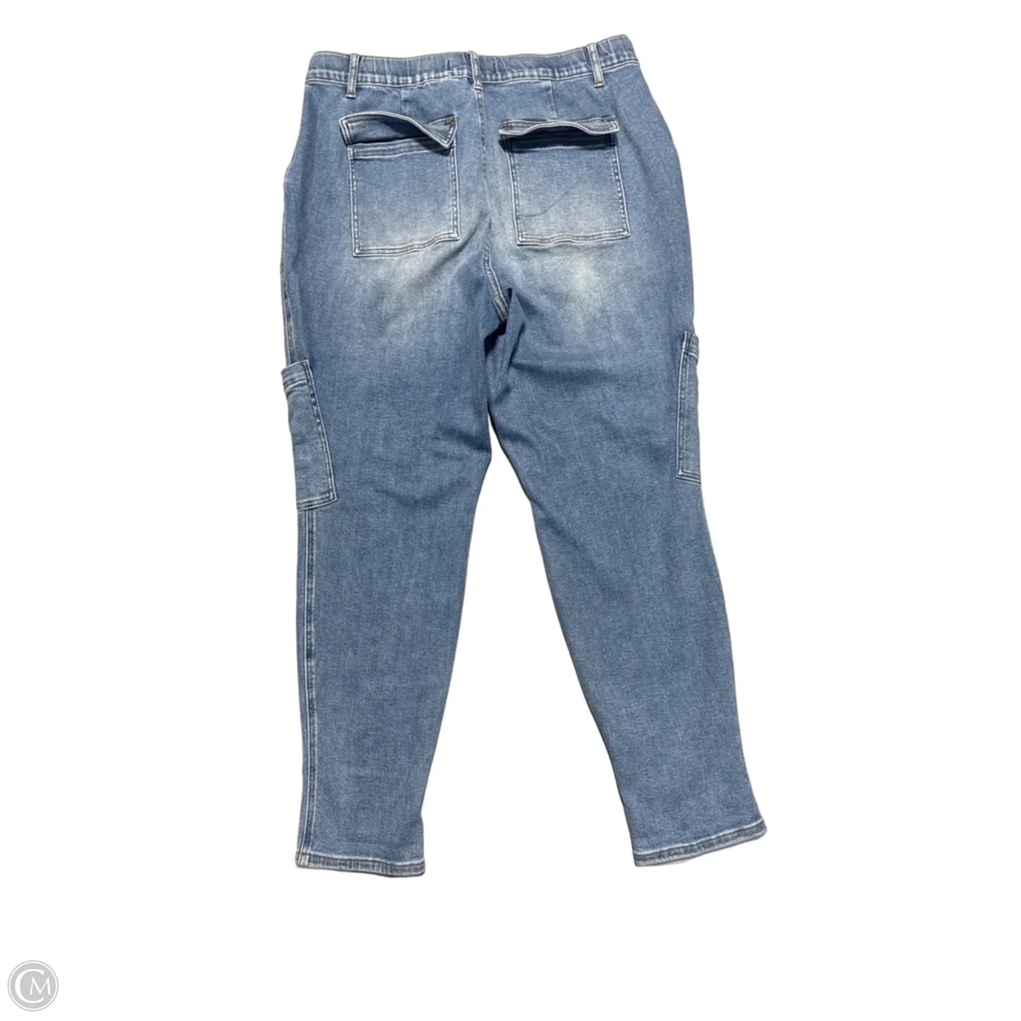 Jeans Straight By Judy Blue In Blue Denim, Size: 16