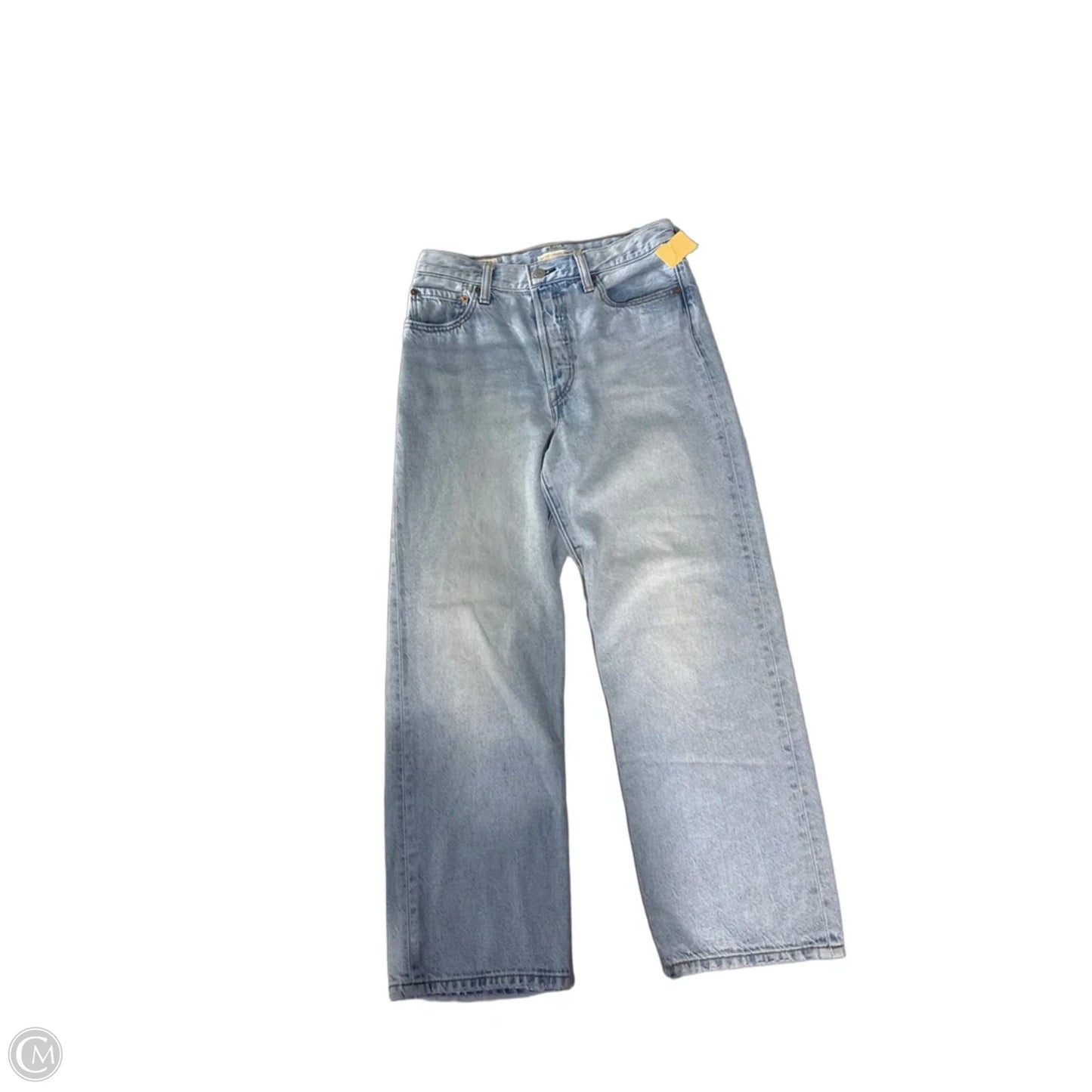 Jeans Straight By Levis In Blue Denim, Size: 6