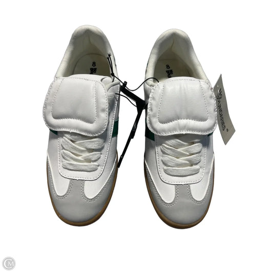 Shoes Sneakers By No Boundaries In Green & White, Size: 8