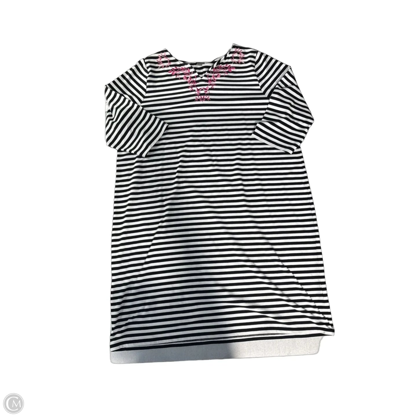 Dress Casual Midi By Cj Banks In Striped Pattern, Size: 2x
