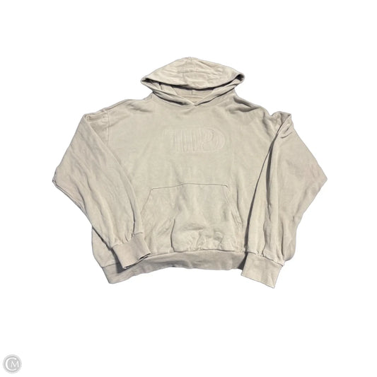 Sweatshirt Hoodie By Cmb In Tan, Size: 2x