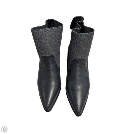 Boots Ankle Flats By Cmc In Black, Size: 8