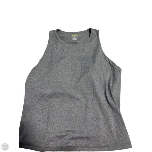 Athletic Tank Top By Tek Gear In Grey, Size: Xxl