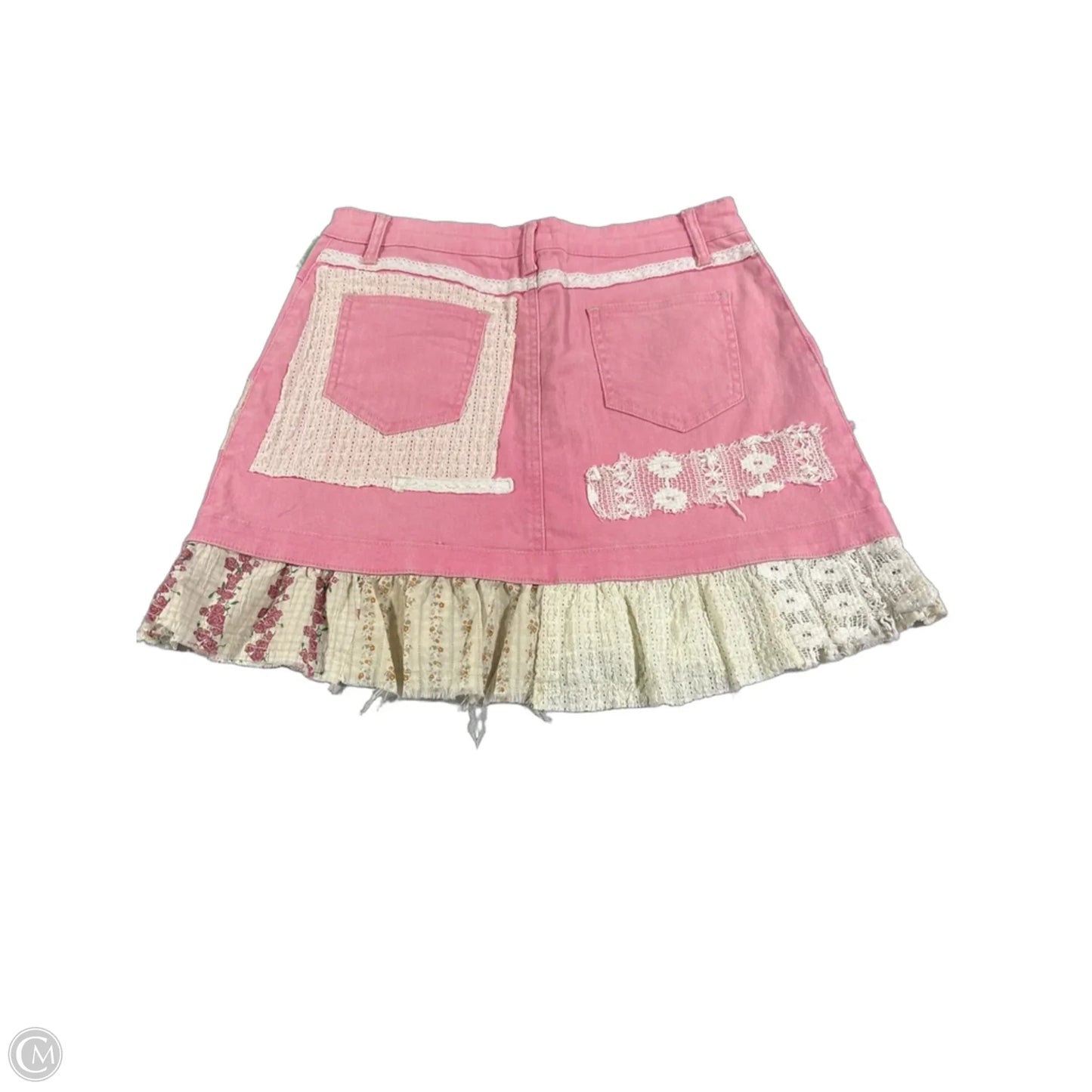 Skirt Mini & Short By Pol In Pink, Size: 8