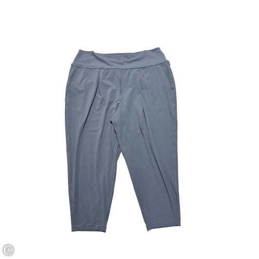 Athletic Pants By Athleta In Blue, Size: 2x