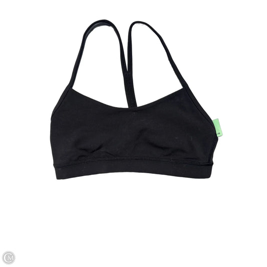 Athletic Bra By Lululemon In Black, Size: 6