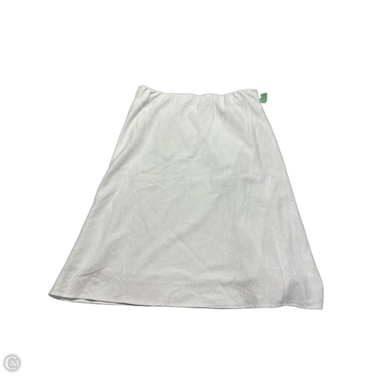 Skirt Maxi By Liz Claiborne In White, Size: Xl